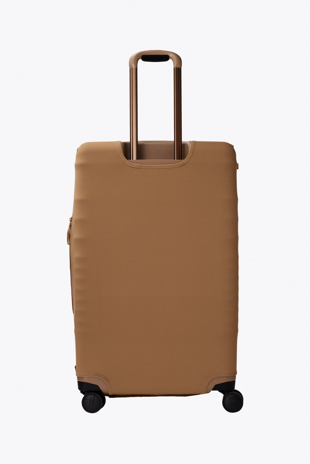 The Large Check-In Luggage Cover in Camel - Image 3