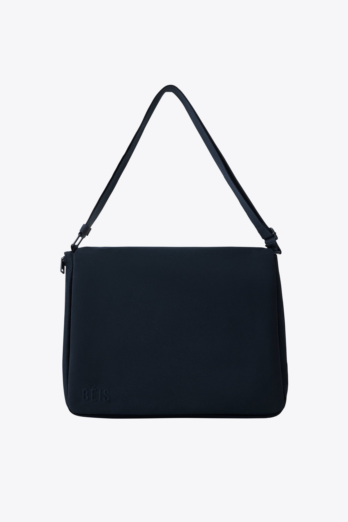 The Expandable Messenger Tote in Navy