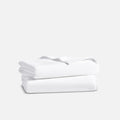 Plush Turkish Cotton Bath Towels - White
