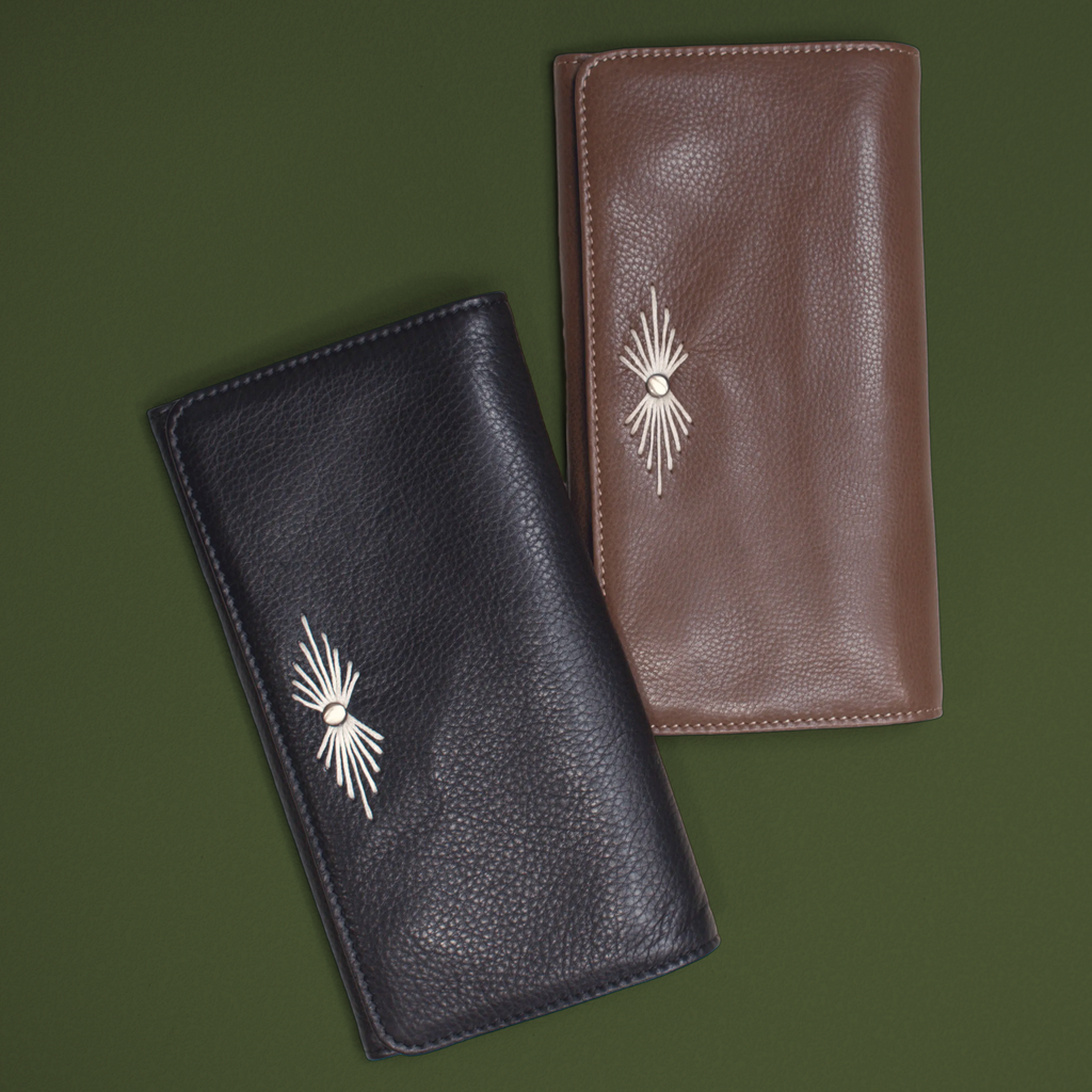 Barb Milled Leather Wallet - Image 15