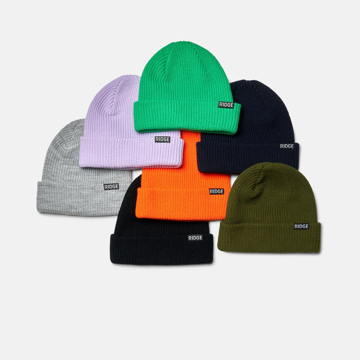 Ridge Classic Cuffed Beanie - Gunmetal - Image 6
