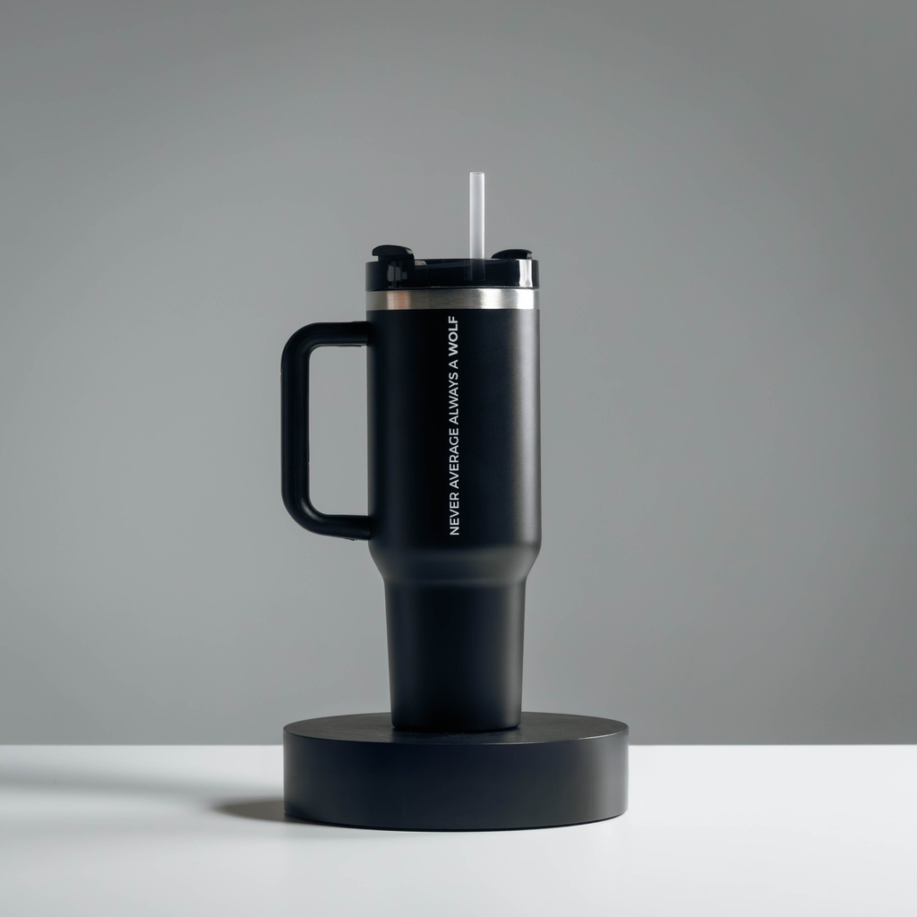 40oz Traveler Cup Alpha Black - Image 2