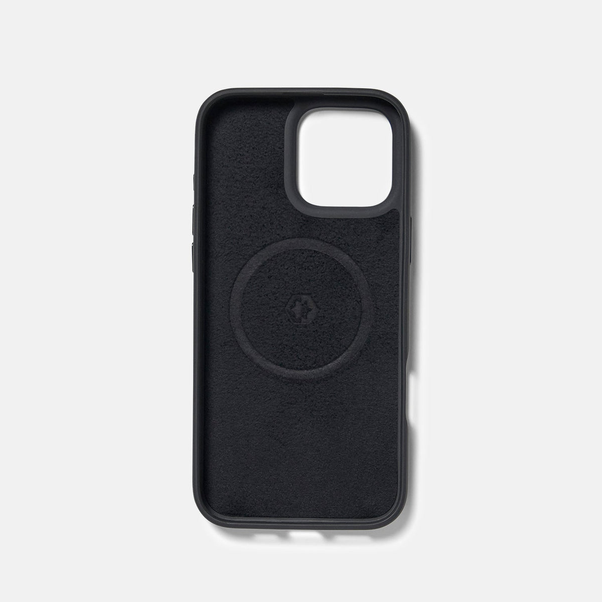 Everyday Phone Case - iPhone 16 Pro Max - Midnight Black Leather - Image 3