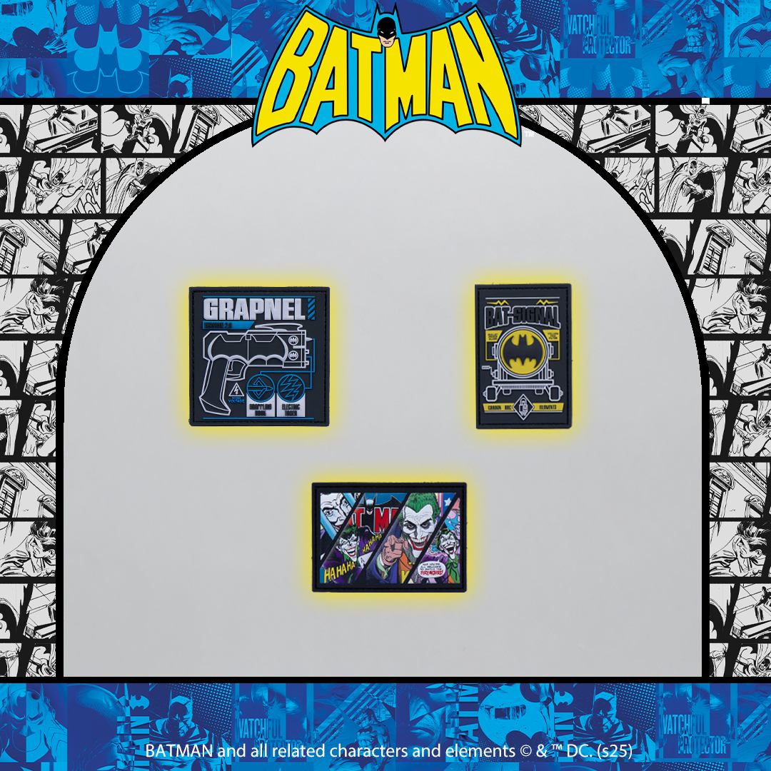 Retro Batman Patch Bundle #2