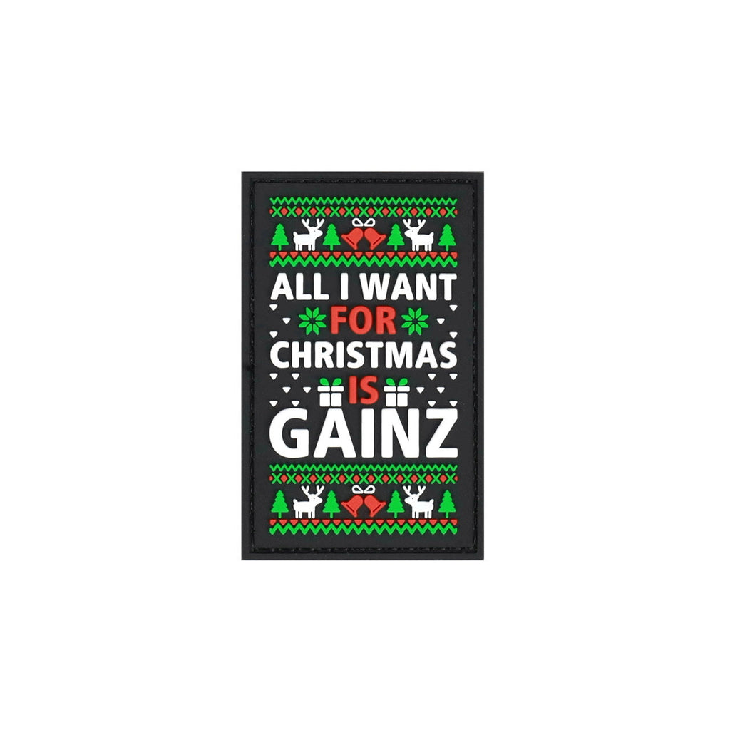 All I Want For Christmas Is Gainz Merry Christmas Patch - Image 2