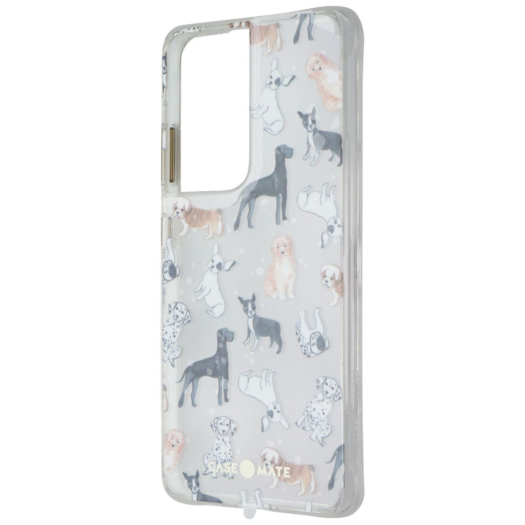 Case-Mate Prints Series Case for Samsung Galaxy S21 Ultra 5G - Pup-arazzi - New
