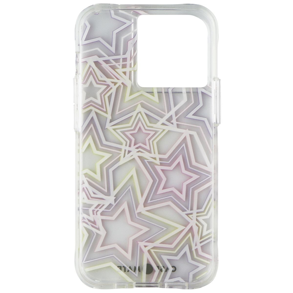Case-Mate Tough Prints Series Hard Case for iPhone 13 Pro - Neon Stars - New - Image 3