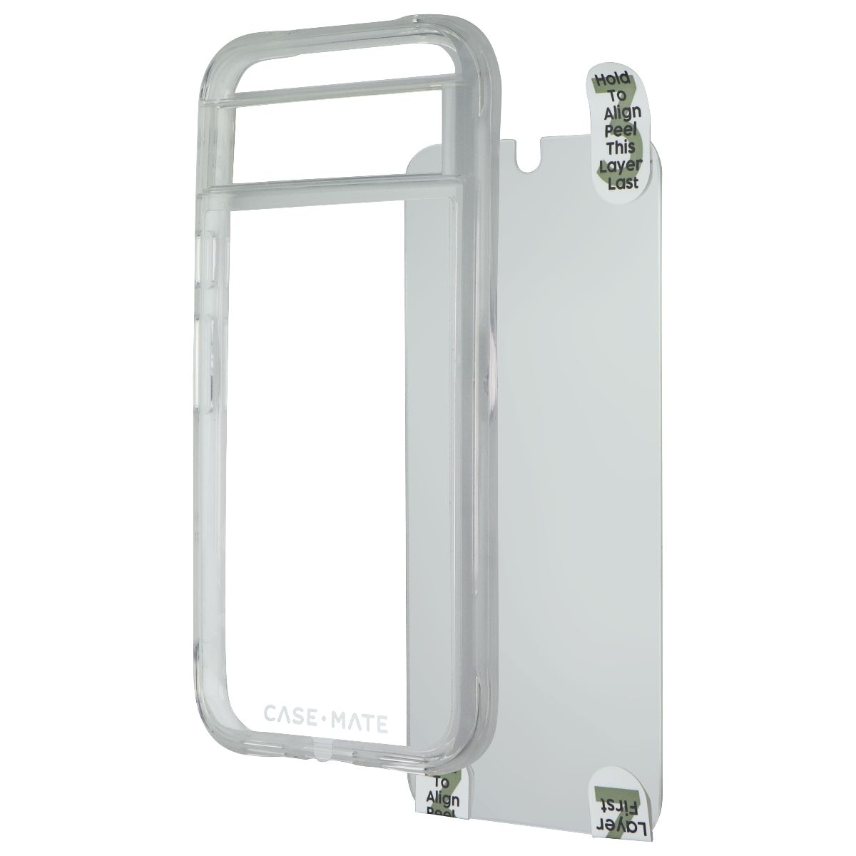 Case-Mate Protection Pack Case & Screen Protector for Google Pixel 8a - Clear - New