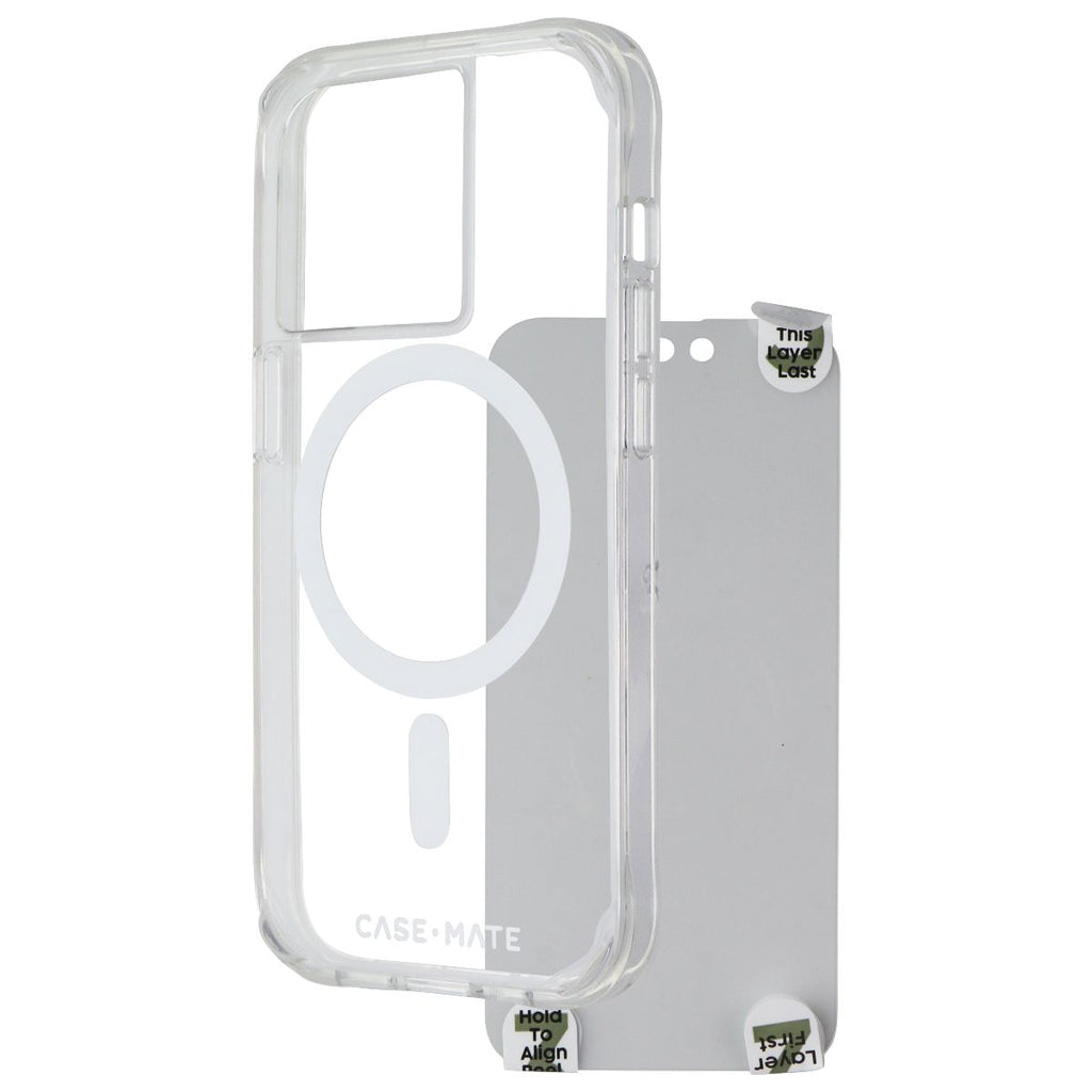 Case-Mate Protection Pack Case & Screen Protector for iPhone 14 Pro - Clear - New