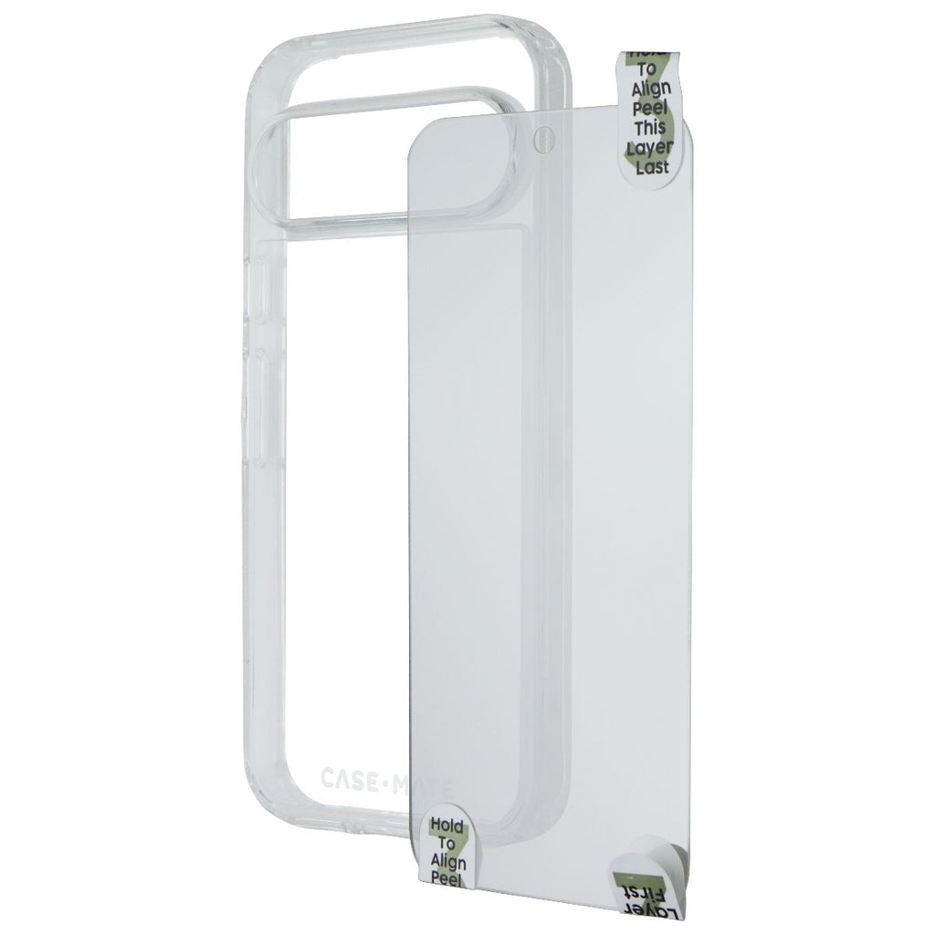 Case-Mate Tough Case & Screen Protector for Google Pixel 9 / Pixel 9 Pro - Clear - New