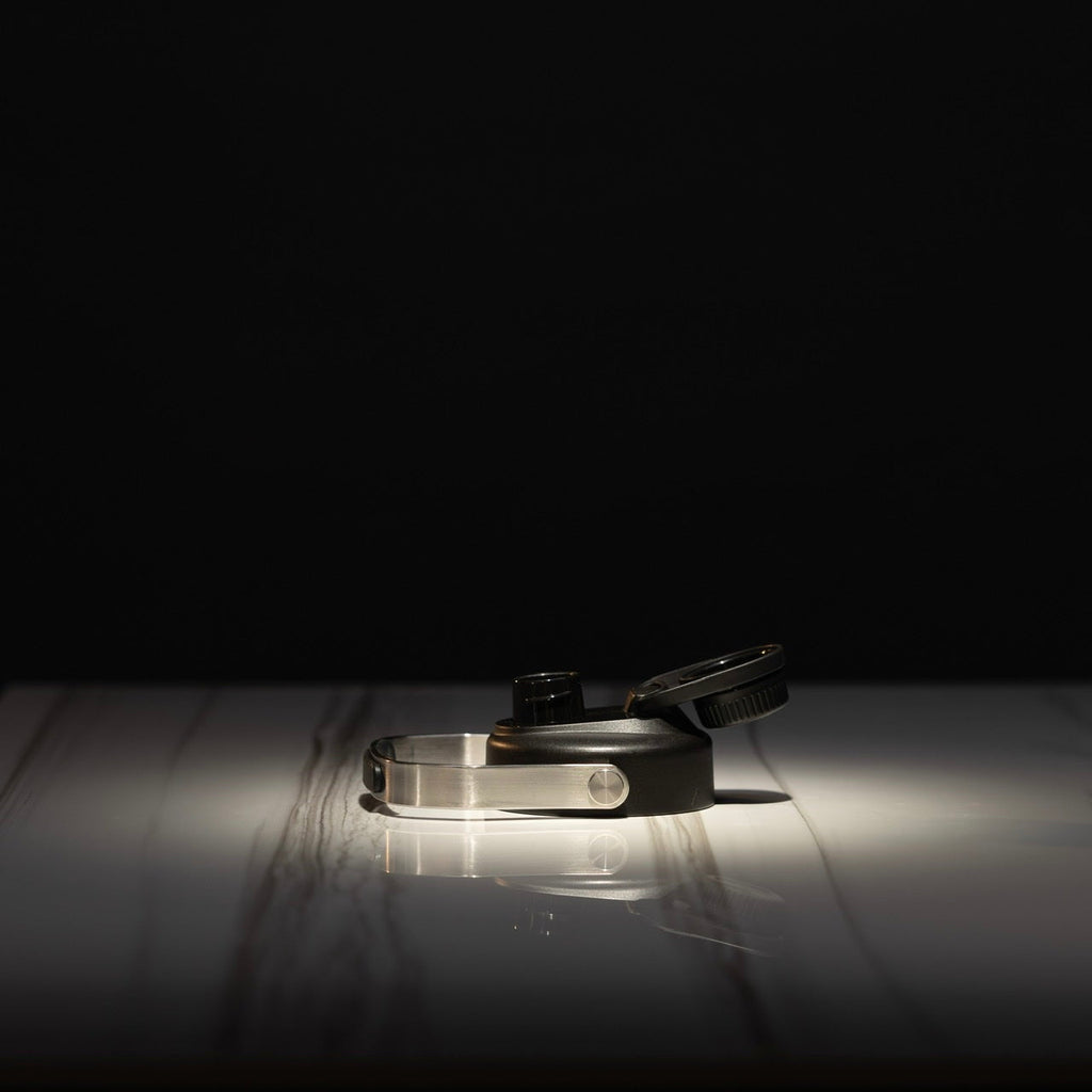 64oz Flask Black Pink Letters - Image 4