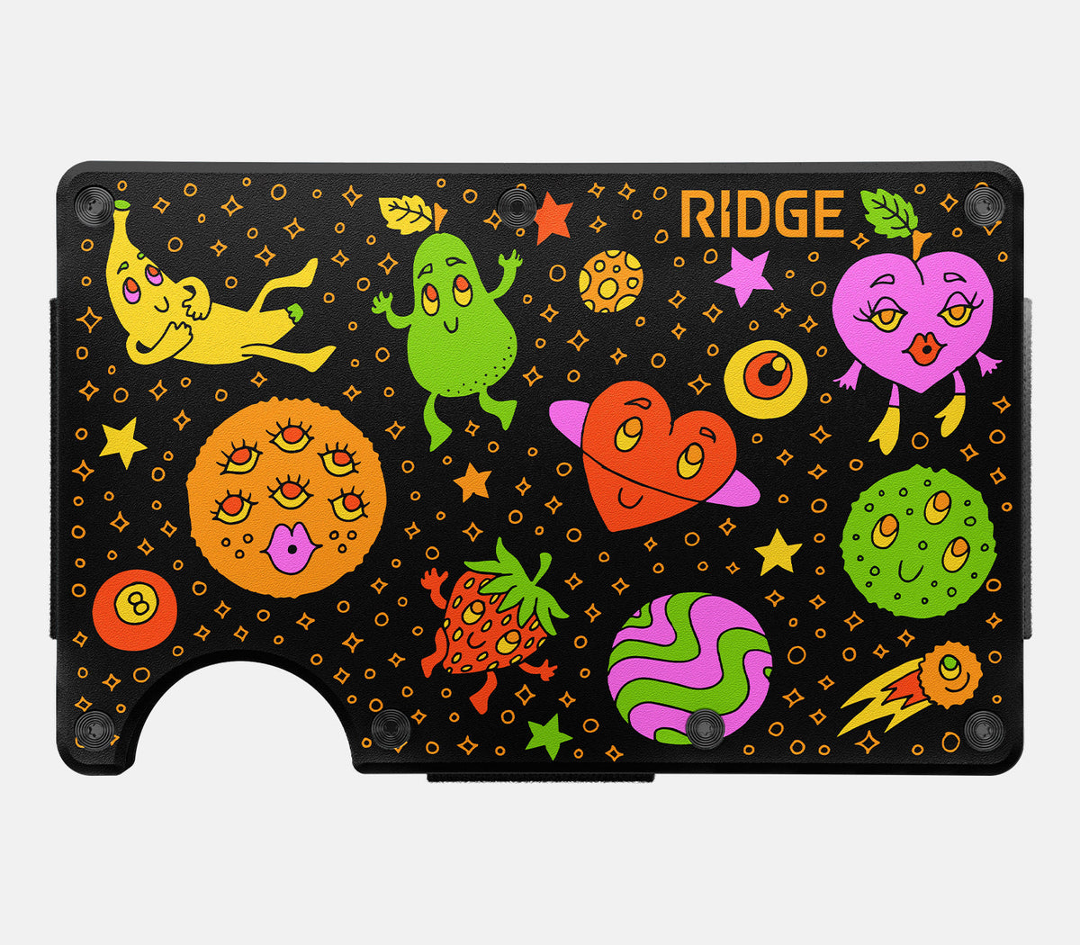 Ridge Wallet - Claire Morales - Space Fruit - Image 2