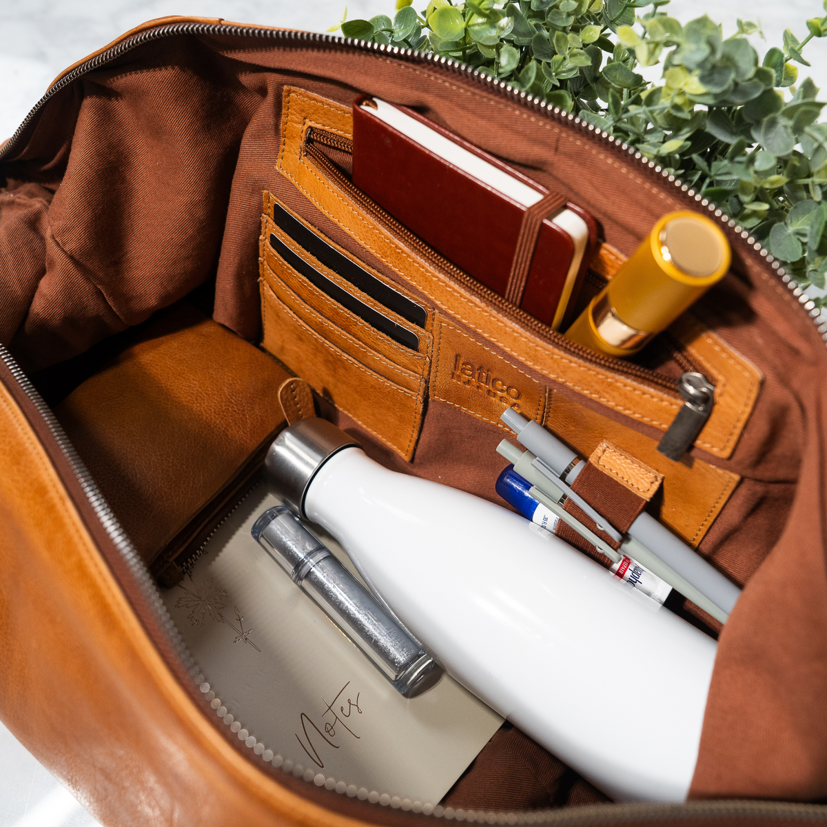 Cabo Oversized Leather Sling Bag - Image 8