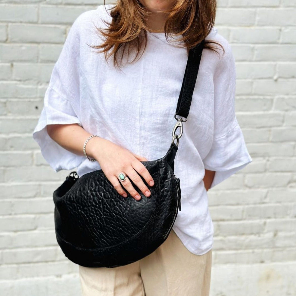 Callie Leather Sling Bag - Image 33