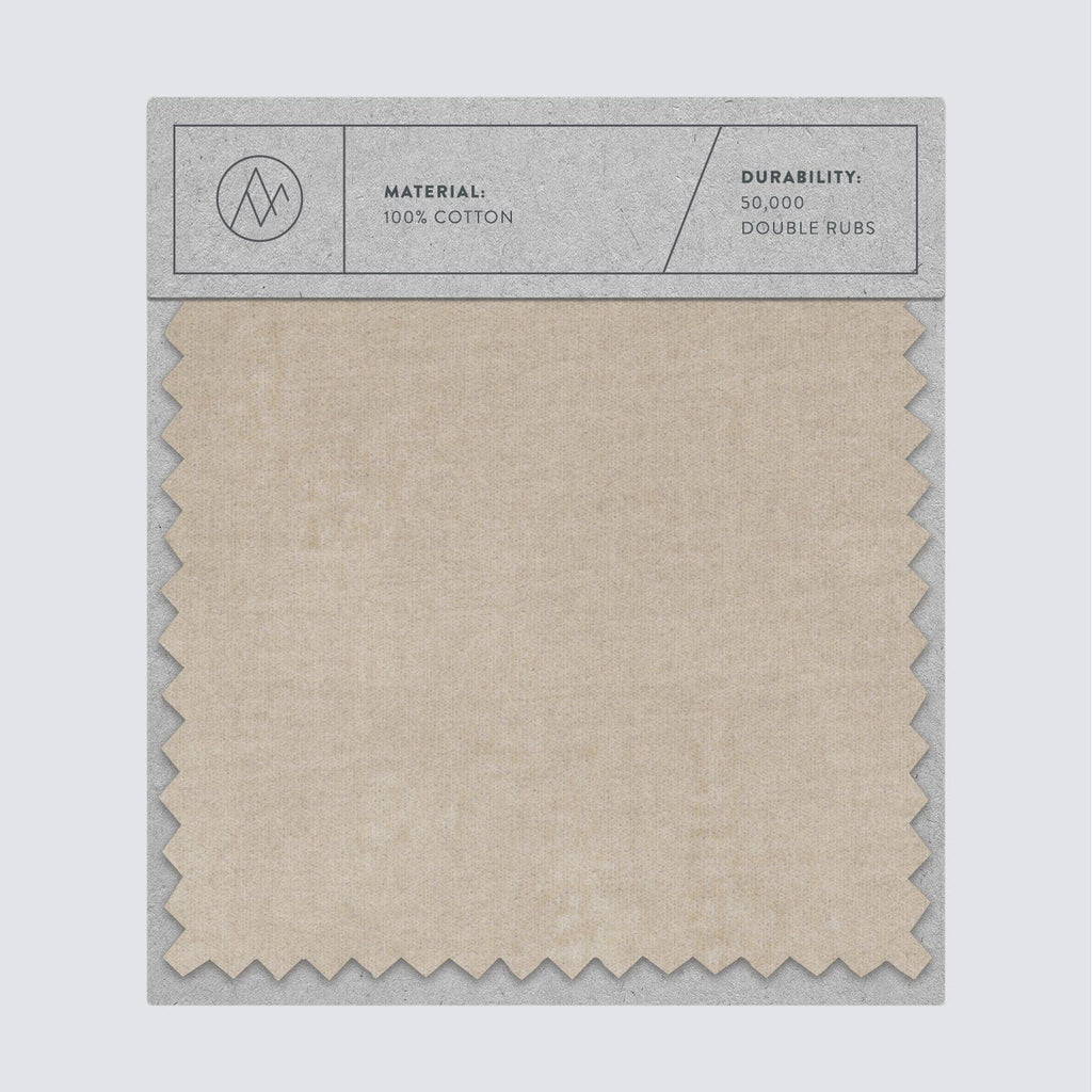 Cotton Velvet Upholstery Swatches