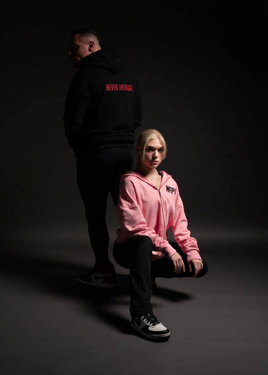 Alpha Black Savage Red Zip Up Hoodie - Image 6