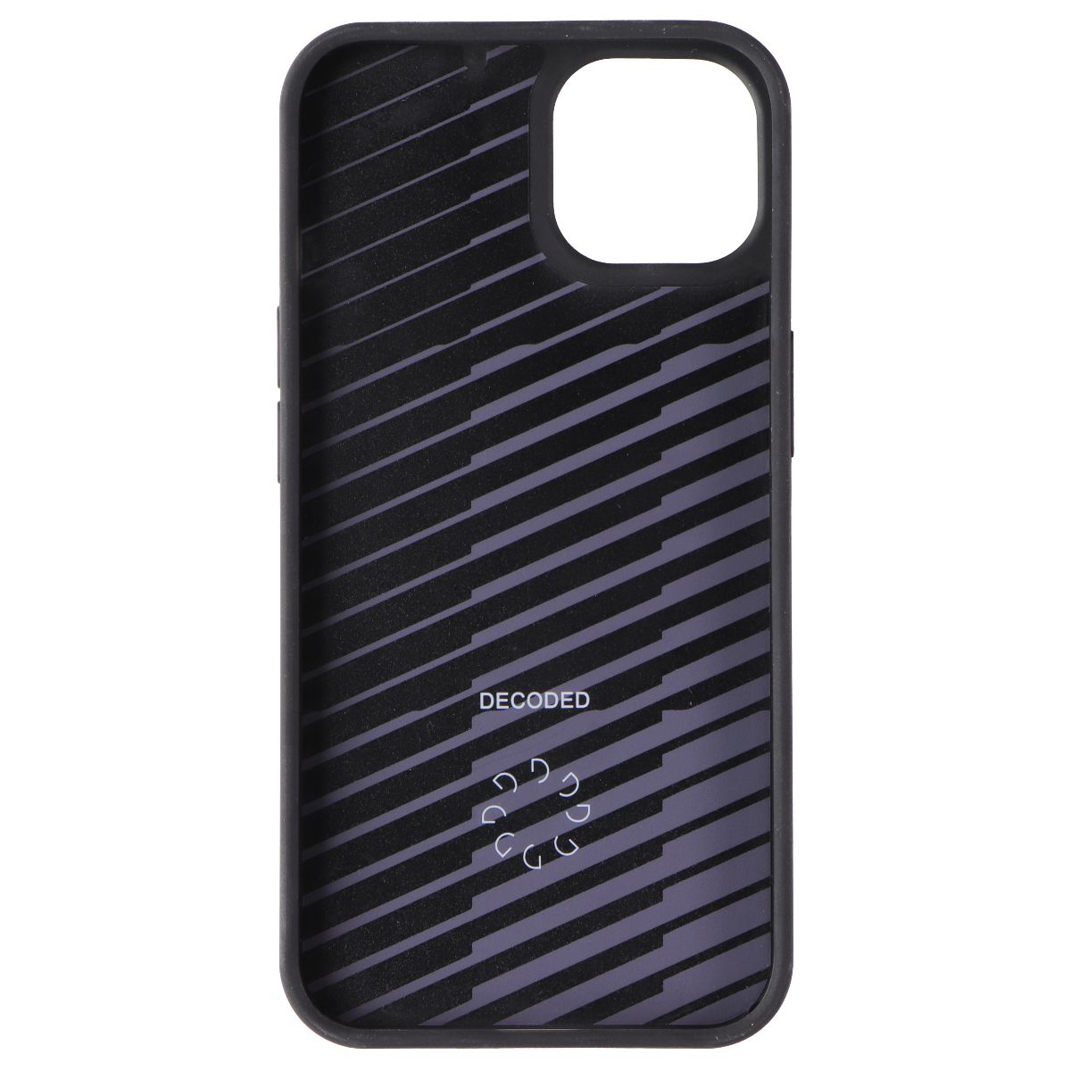 Decoded Back Cover Made with Nike Grind for Apple iPhone 13 - Black / Gray - New - Image 3