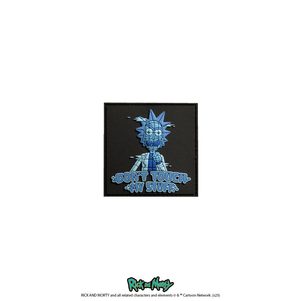 Rick and Morty Don't Touch My Stuff Patch - Image 2