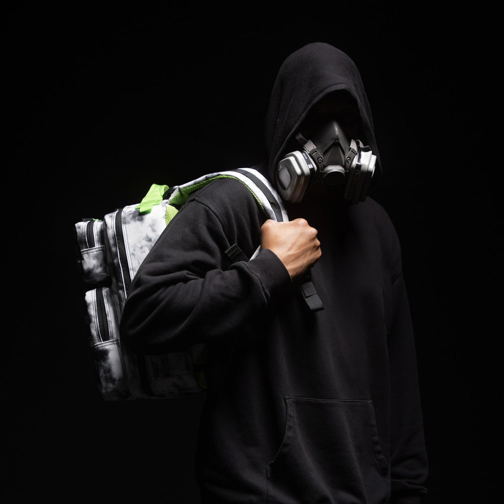 15L Tactical Backpack Graffiti Green - Image 4