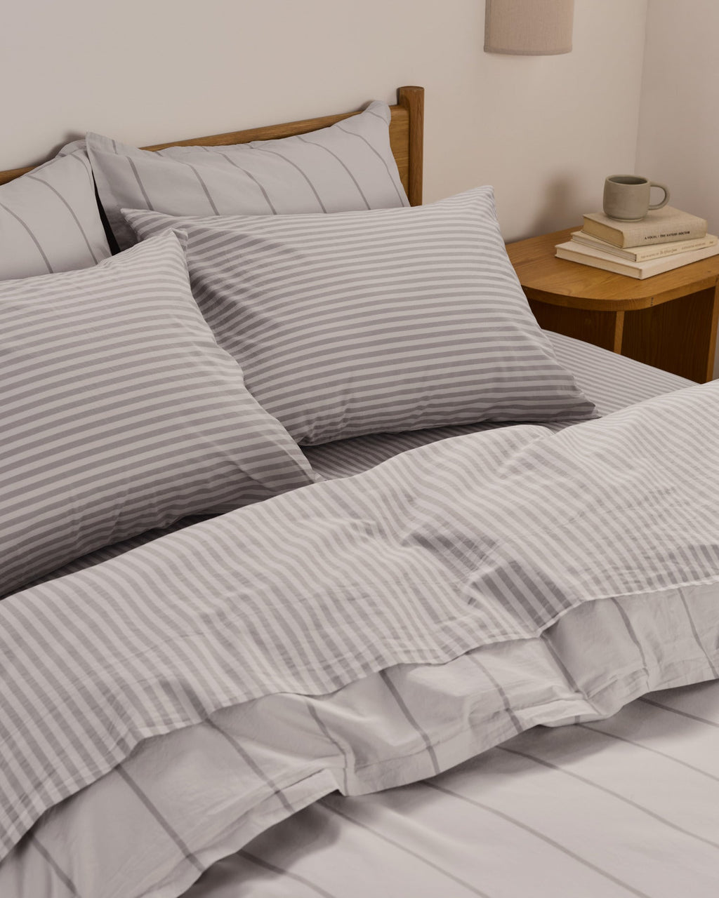 Percale Venice Set - Pebble Stripe K/CK - Image 4