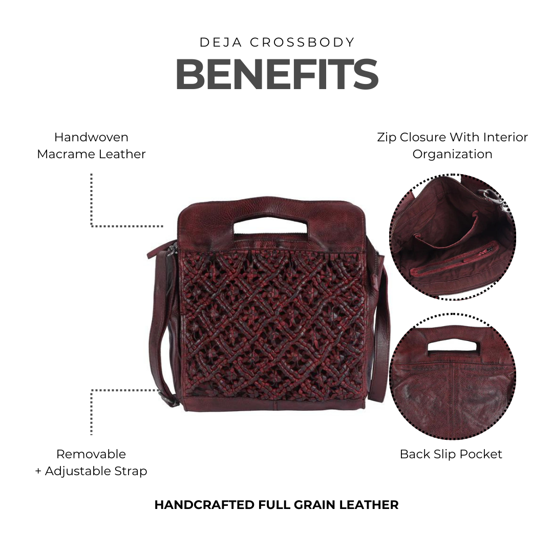 Deja Leather Crossbody Bag - Image 7
