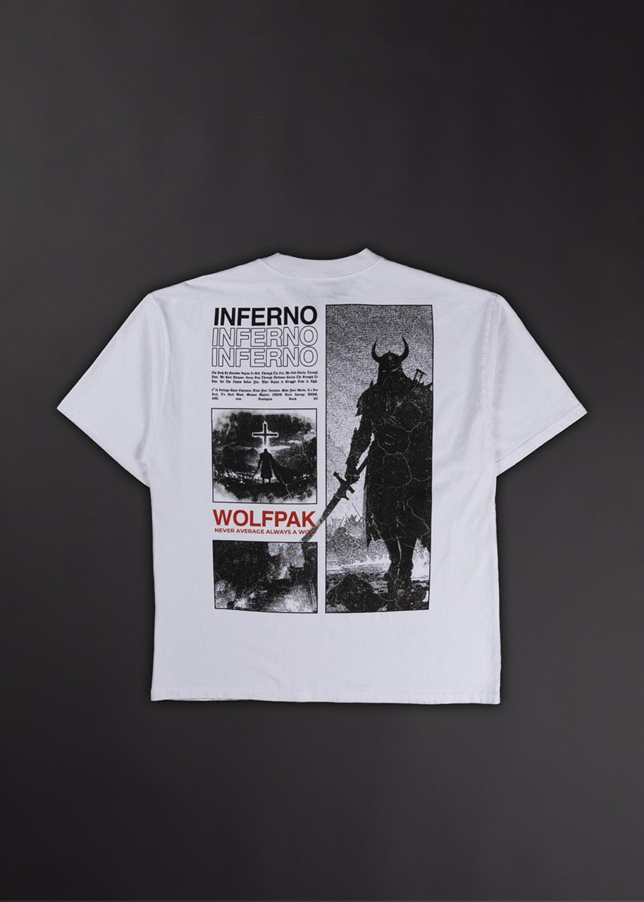 "Into The Abyss" Dante's Inferno Graphic T-Shirt - Image 19