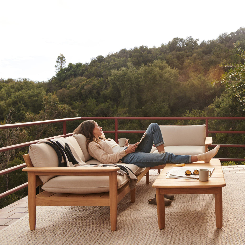 Dunes Teak 5-Piece Sectional - Image 5