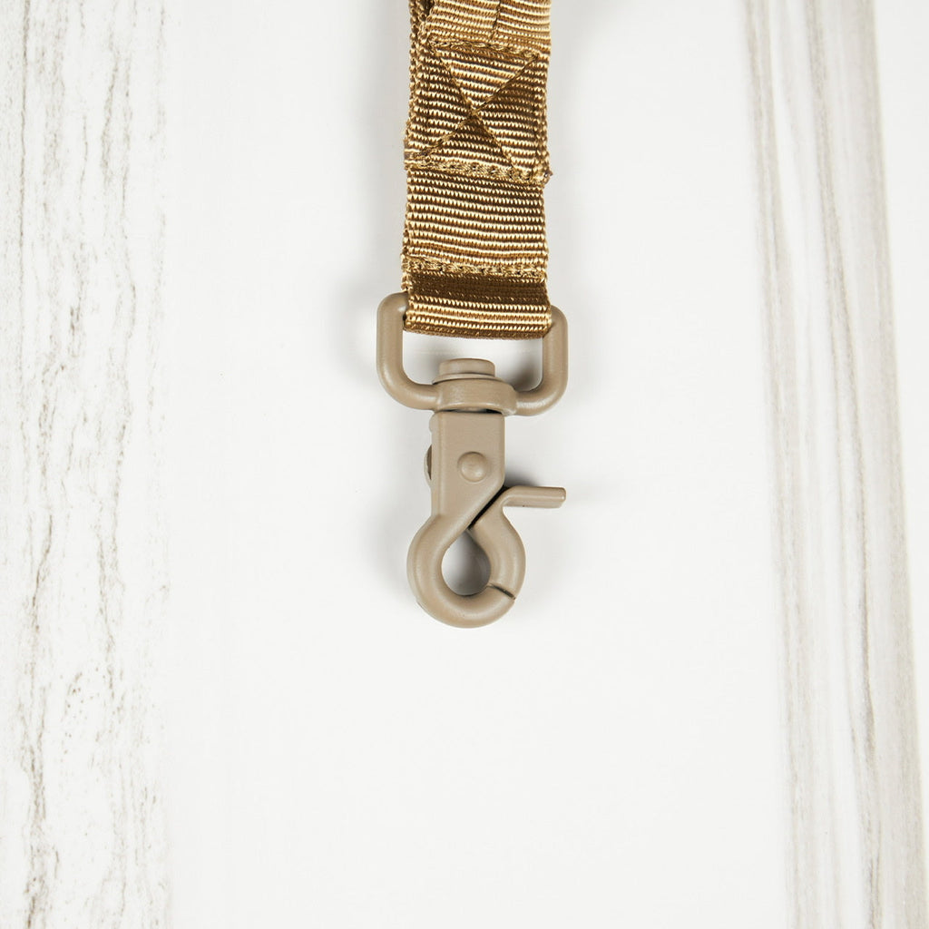 Tactical Nylon Leash Khaki - Image 4