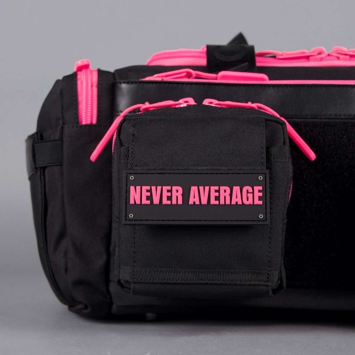 20L Mini Duffle Bag Black Neon Pink - Image 20