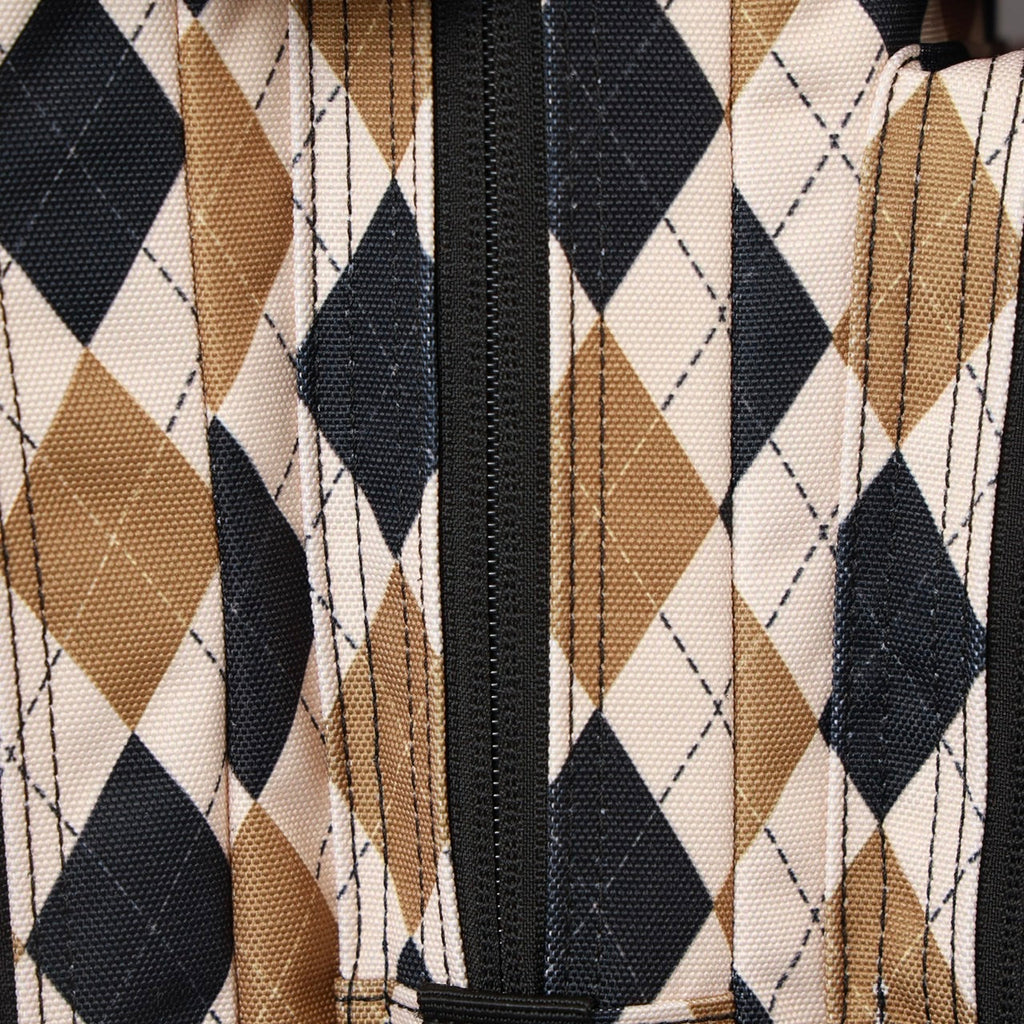 35L Backpack Argyle Print - Image 13