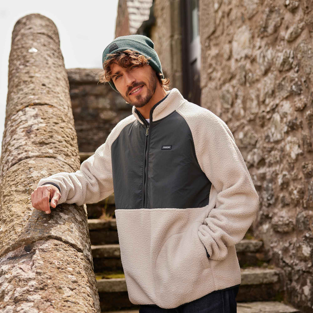 Eldon Mens Sherpa Fleece - Warm Cloud - Image 9