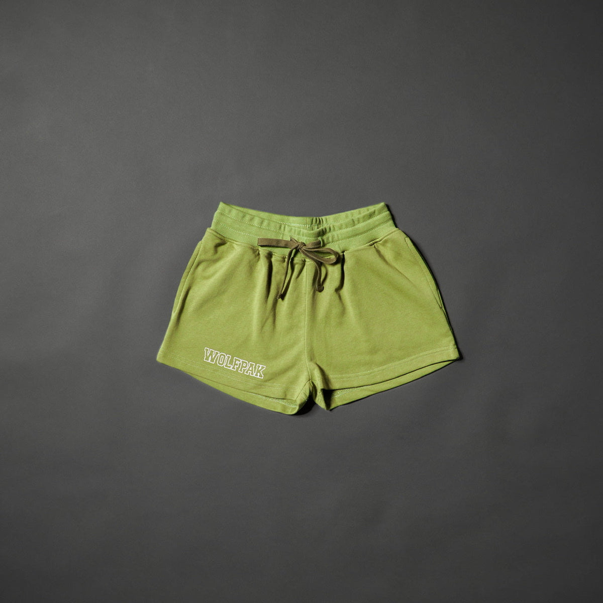 Women's Varsity Shorts Moss Green - Image 6