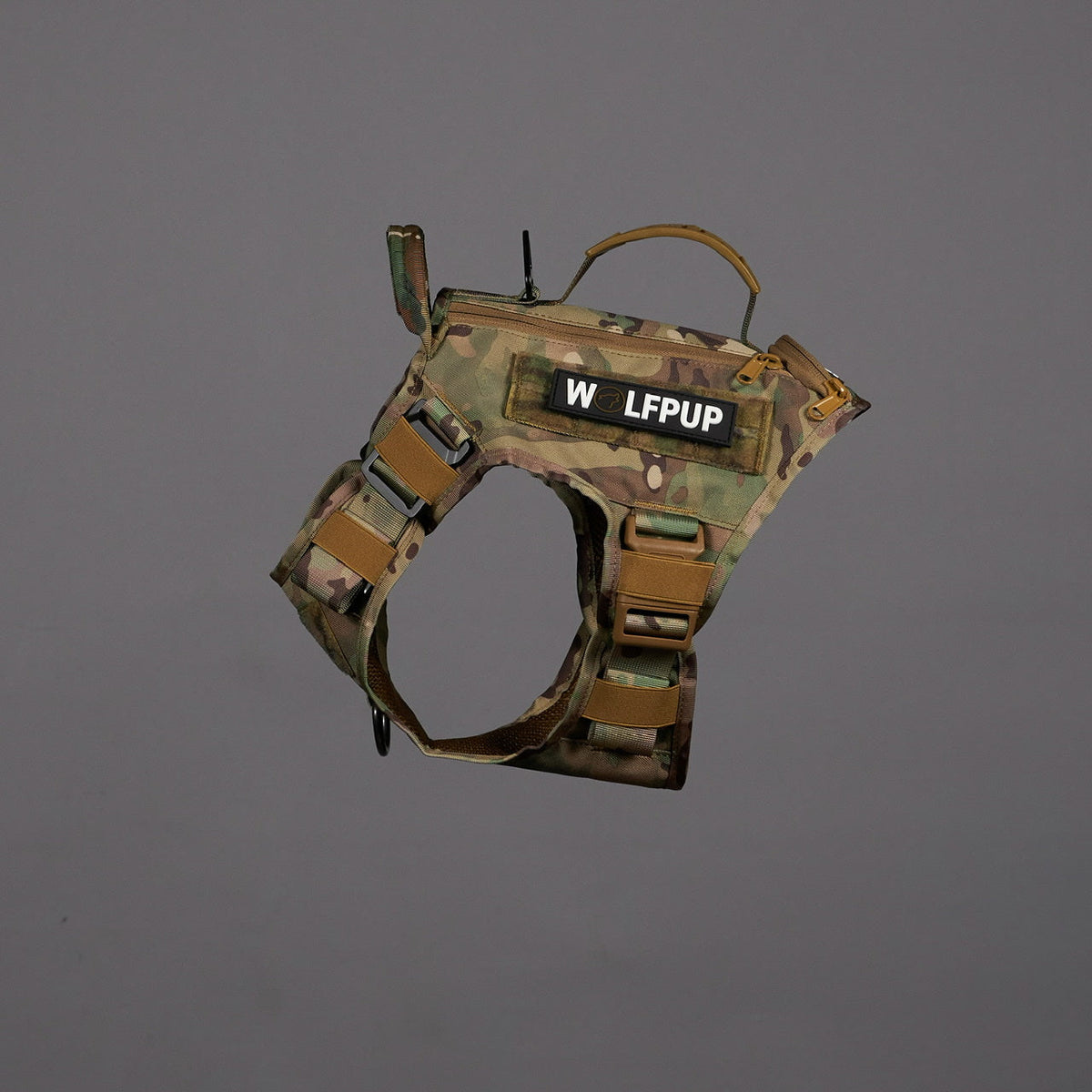 Camo Tactical Dog Vest Harness - Image 5