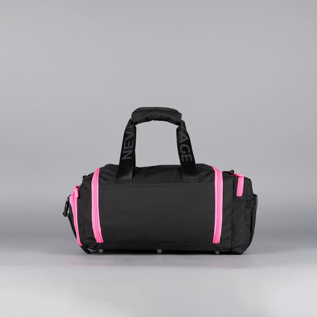 20L Mini Duffle Bag Black Neon Pink - Image 8