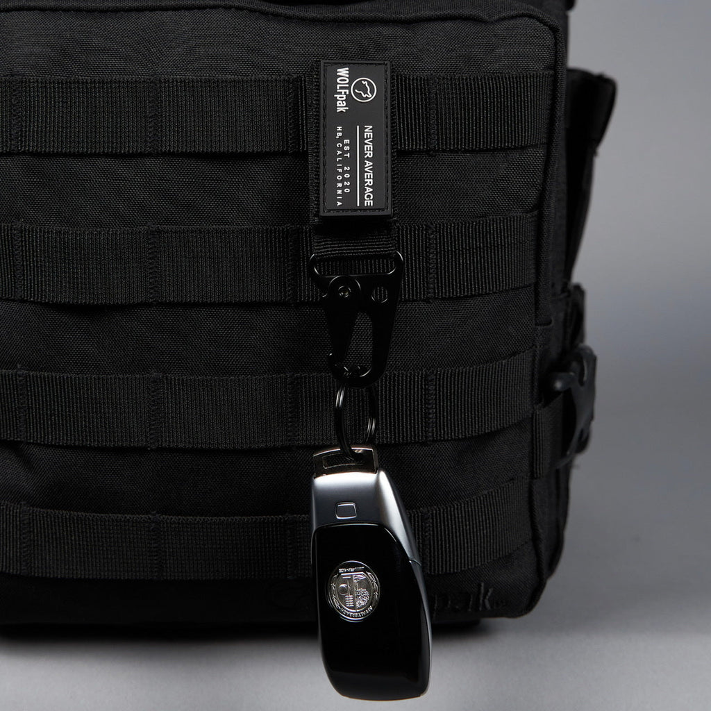 Multi-Functional Nylon Key Chain Alpha Black - Image 6