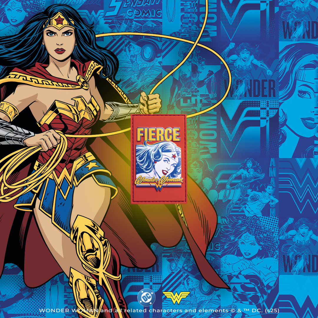 Wonder Woman Fierce Patch