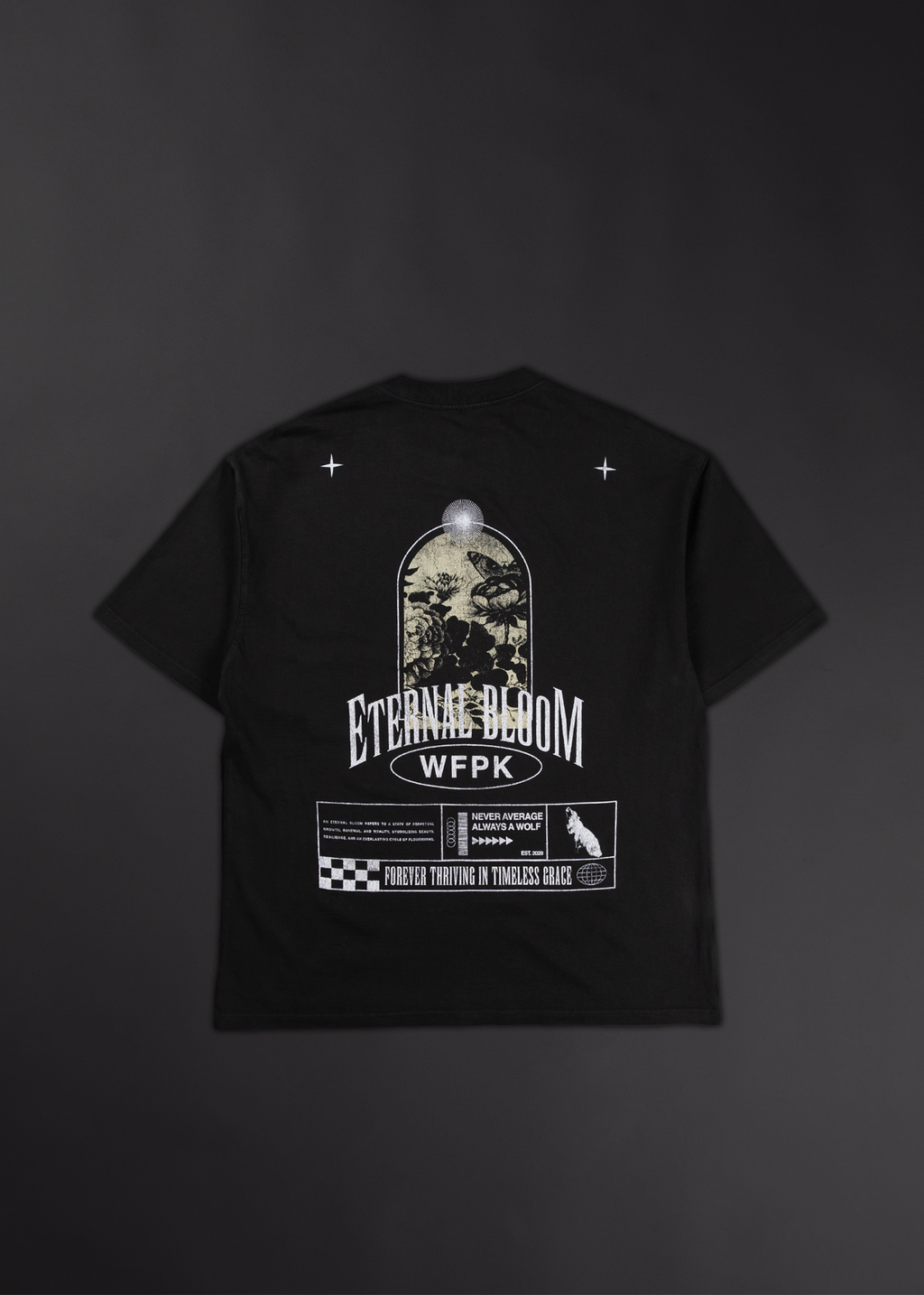 Eternal Bloom Graphic T-Shirt Bundle Black - Image 9