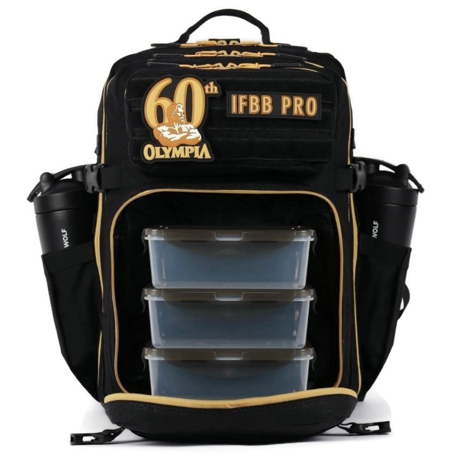 2024 Olympia 45L Meal Prep Management Black Hexagon - Image 4