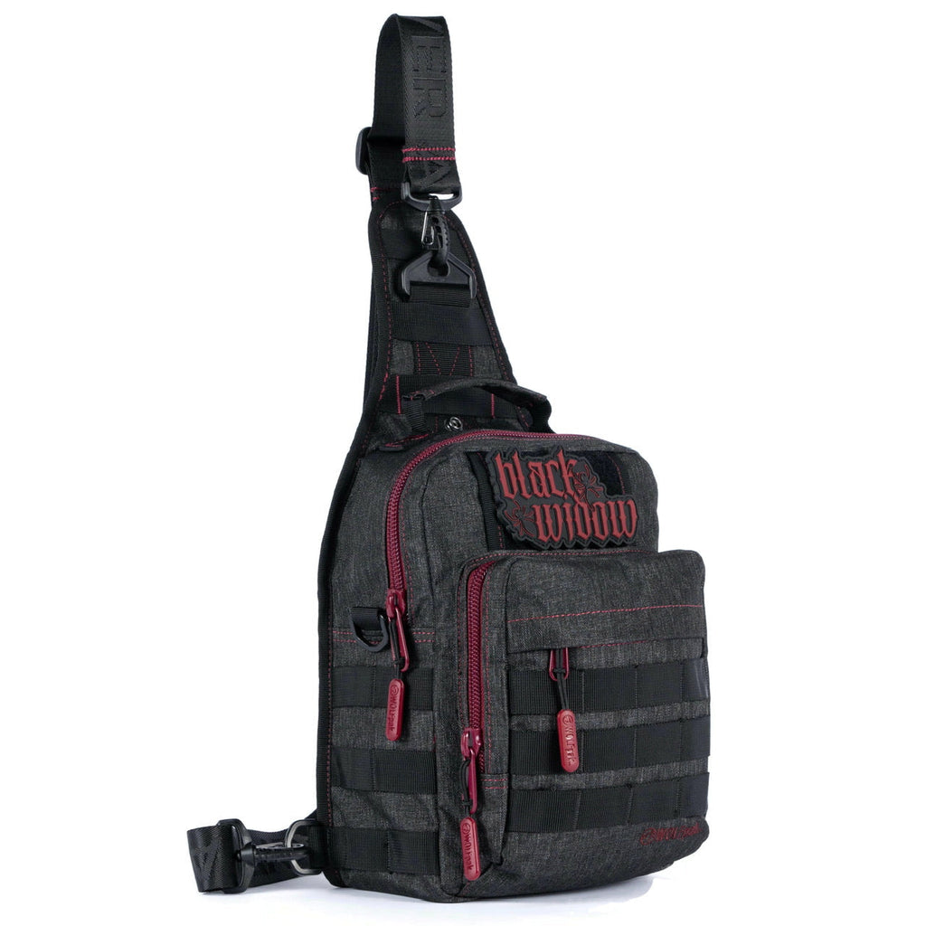 9L Tactical Sling Bag Black Widow - Image 3