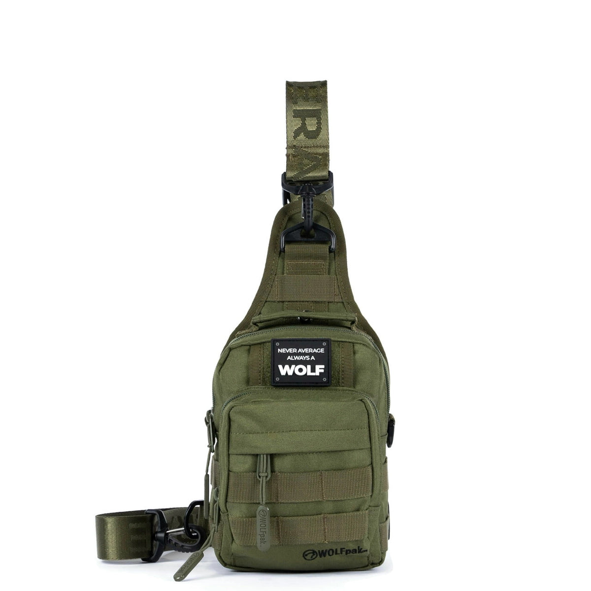 4L Mini Tactical Sling Bag OD Green - Image 2