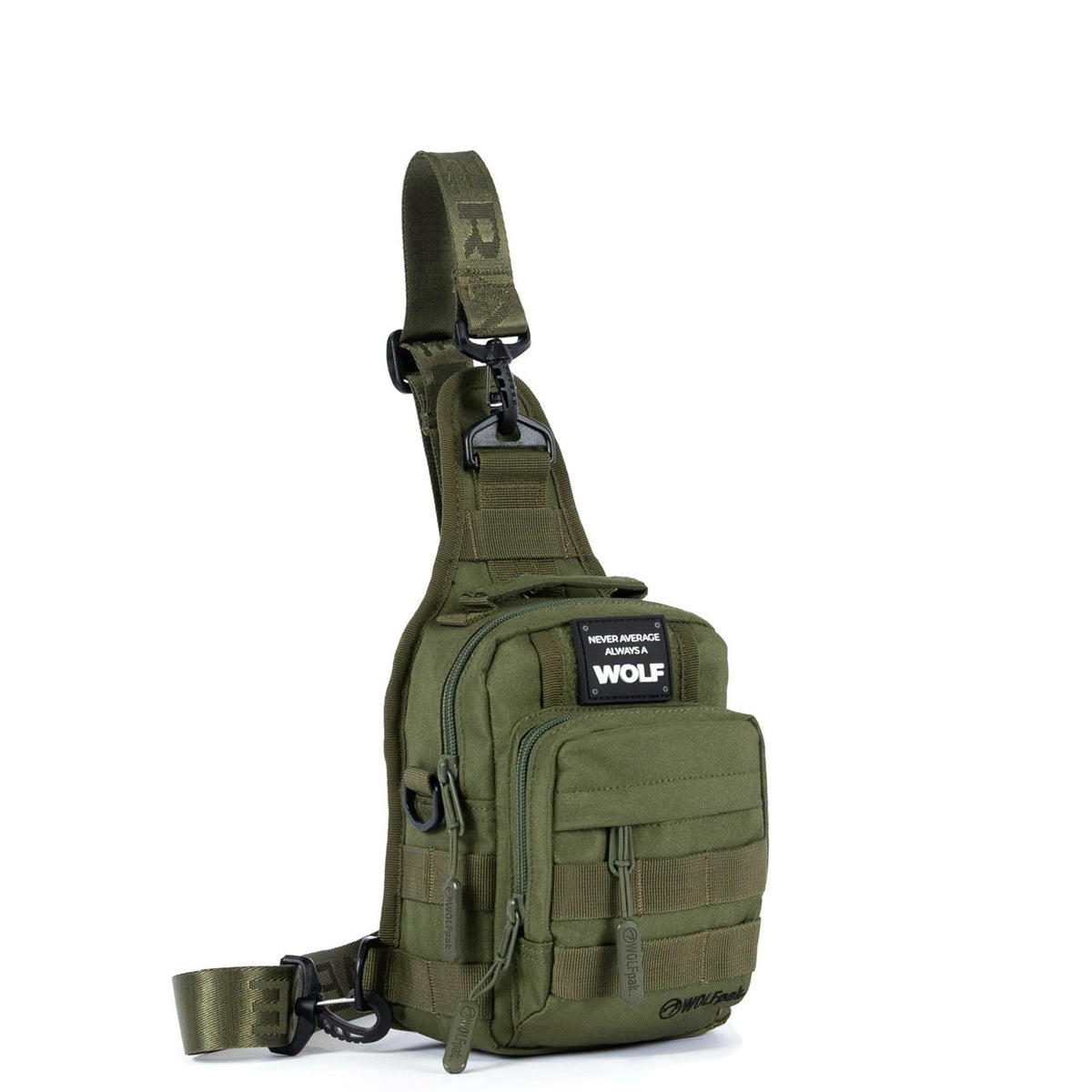4L Mini Tactical Sling Bag OD Green - Image 3