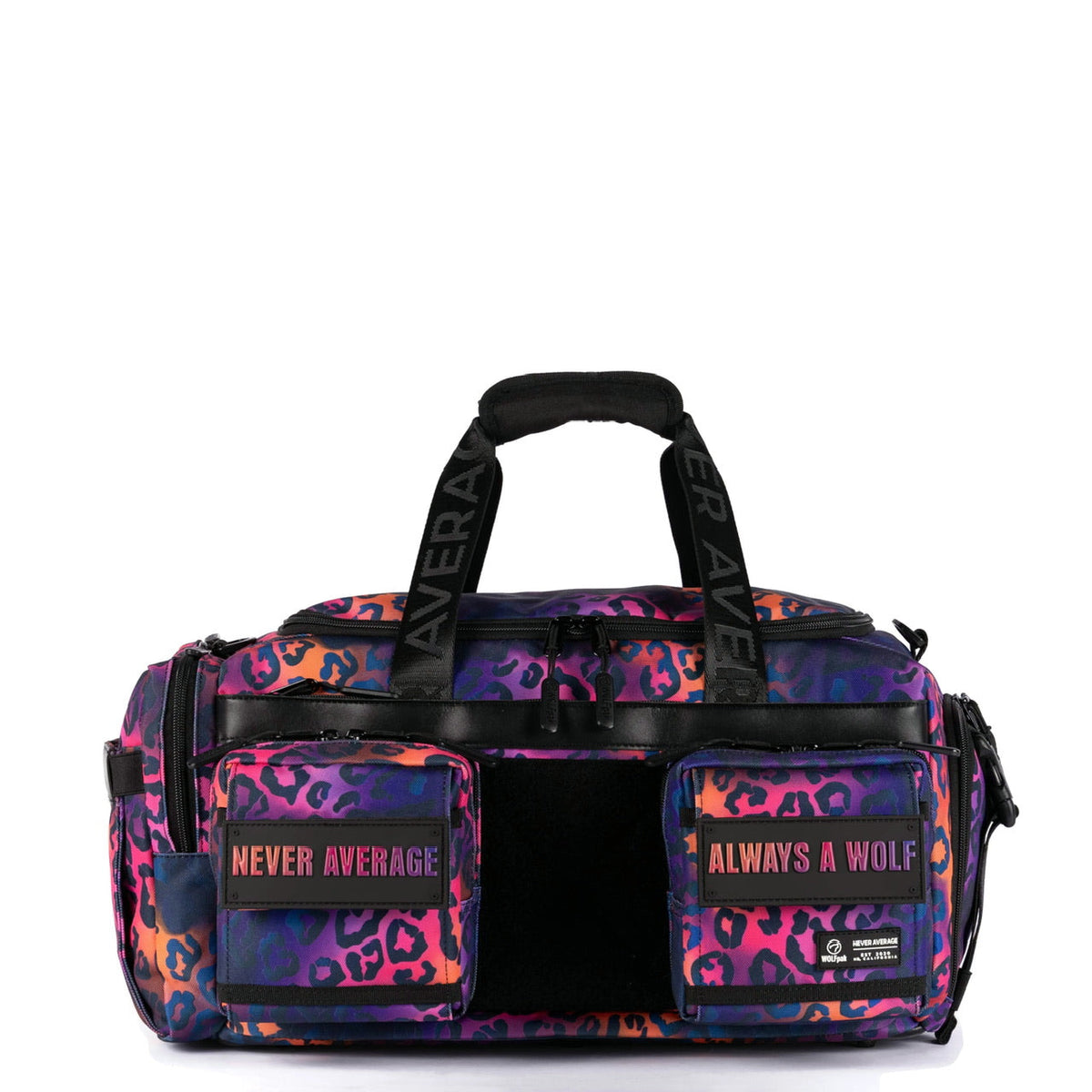 30L Perfect Duffle Bag Neon Leopard - Image 2