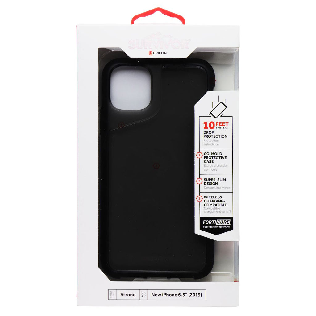 Griffin Survivor Strong Series Case for Apple iPhone 11 Pro Max - Black - New