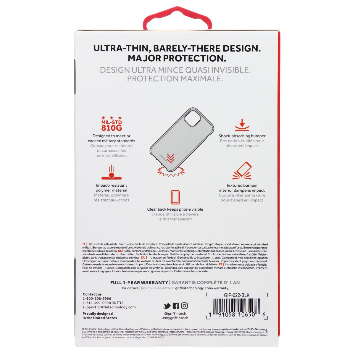 Griffin Survivor Series Case for Apple iPhone 11 Pro - Black - New - Image 2