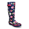 Lunar Floral Wellington - Blue