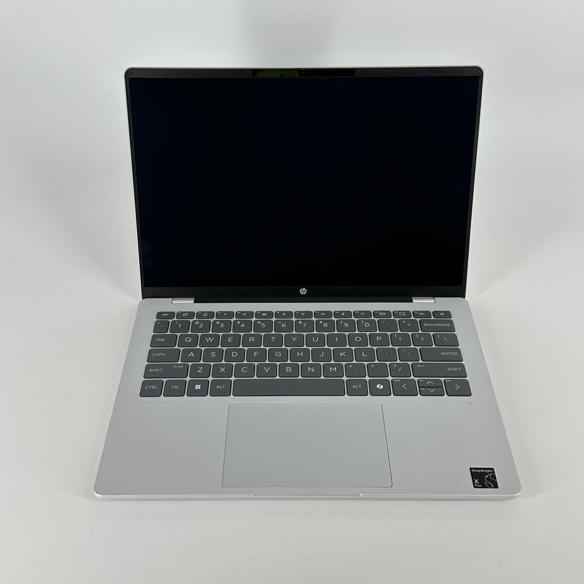 HP OmniBook 5 14 Glacier Silver 3.2 GHz Qualcomm Snapdragon X Plus 16GB RAM 1TB Solid State Drive