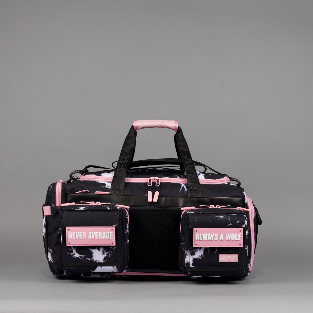 40L Ultimate Duffle Bag Black Lightning Knockout Pink - Image 3