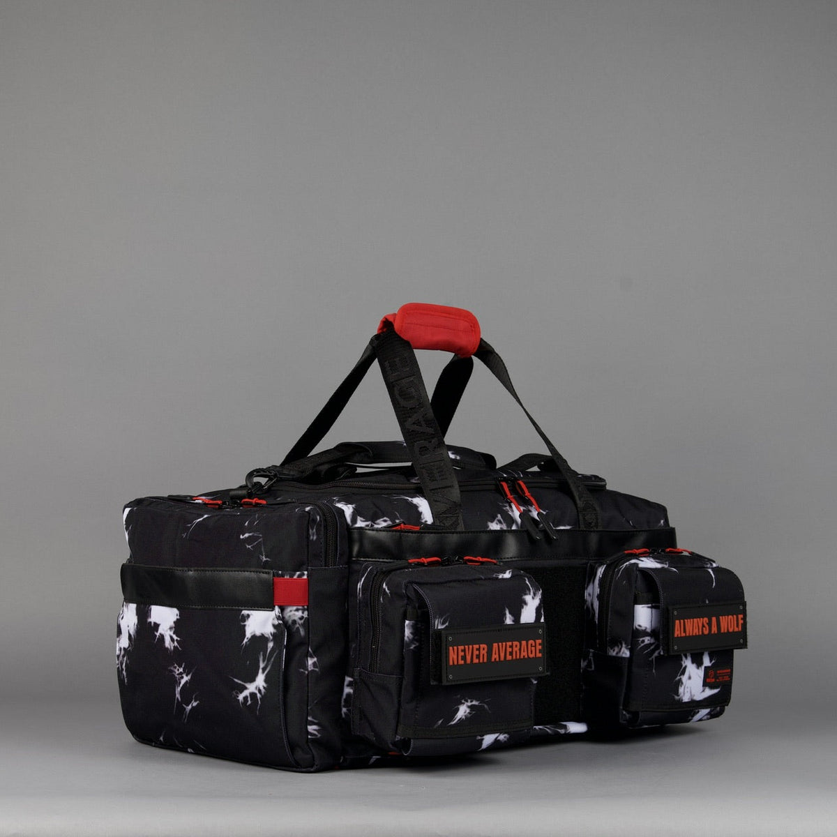 40L Ultimate Duffle Bag Black Lightning Immortal Red (SALE) - Image 8
