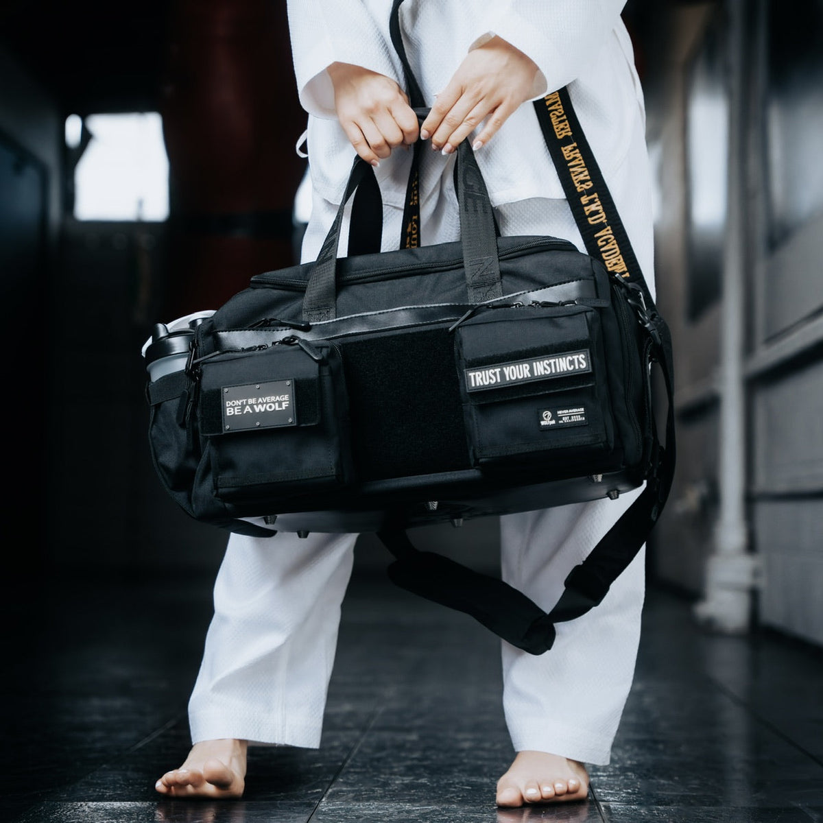 30L Perfect Duffle Bag Alpha Black - Image 5