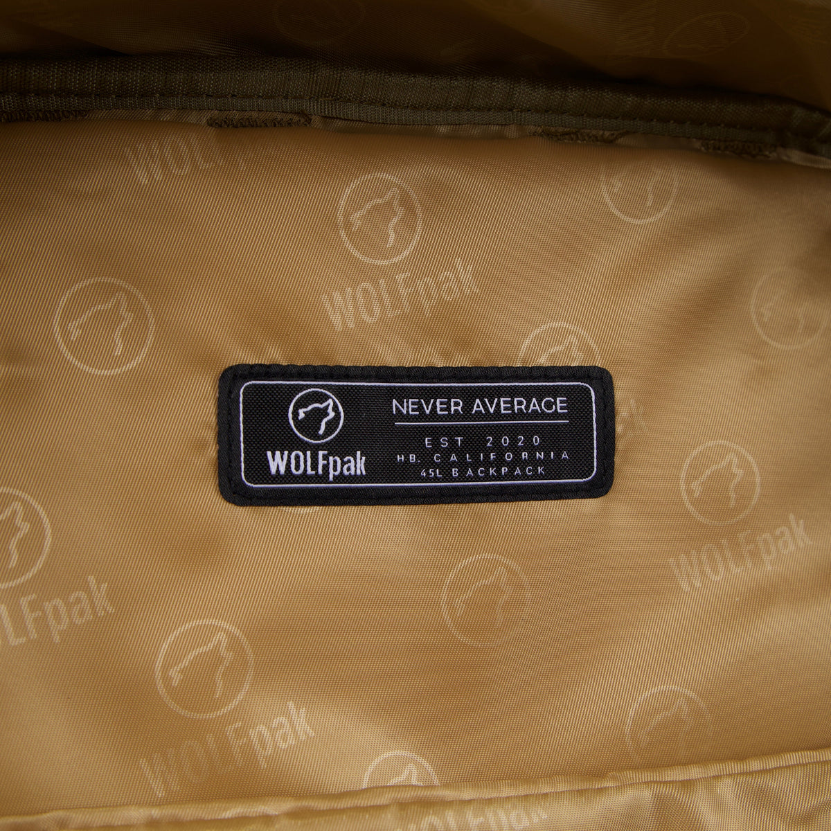 45L Backpack Khaki - Image 17